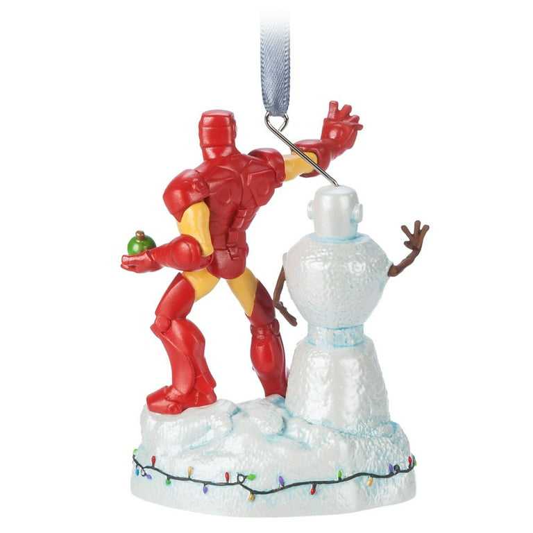 Iron Man Light Up Christmas Tree Ornament  ornament collectible [Barcode 887734635346] - Main Image 2