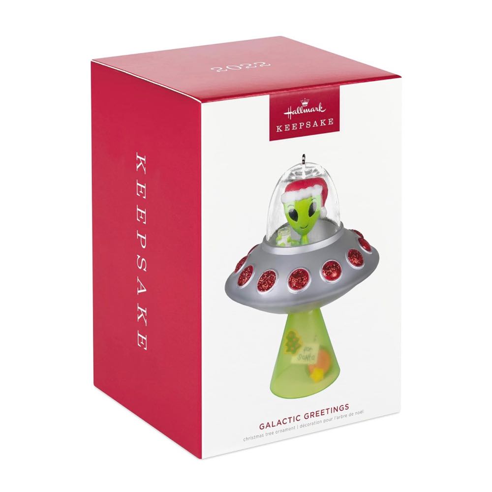 Galactic Greetings Ornament  ornament collectible - Main Image 2