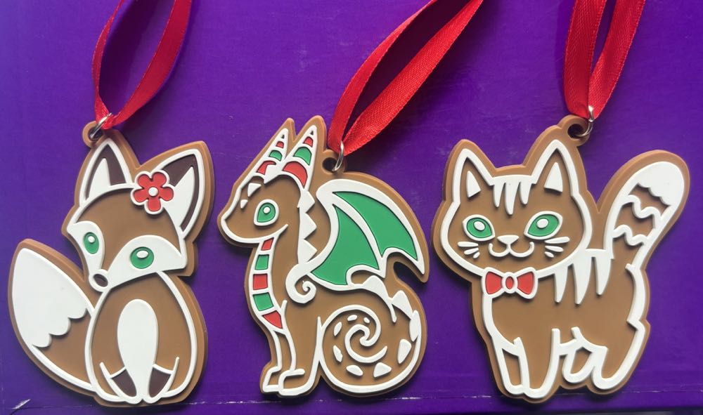 D&B Gingerbread Beasties 6 Piece Ornament Set  (Gingerbread) ornament collectible [Barcode 810002711756] - Main Image 4