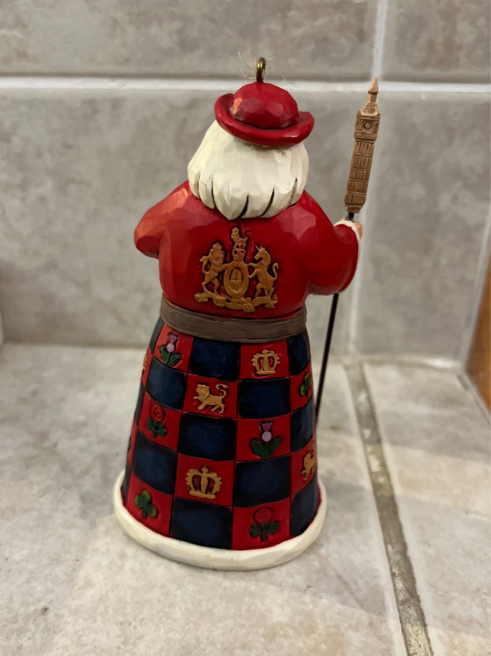 Jim Shore Santa From UK  ornament collectible - Main Image 2