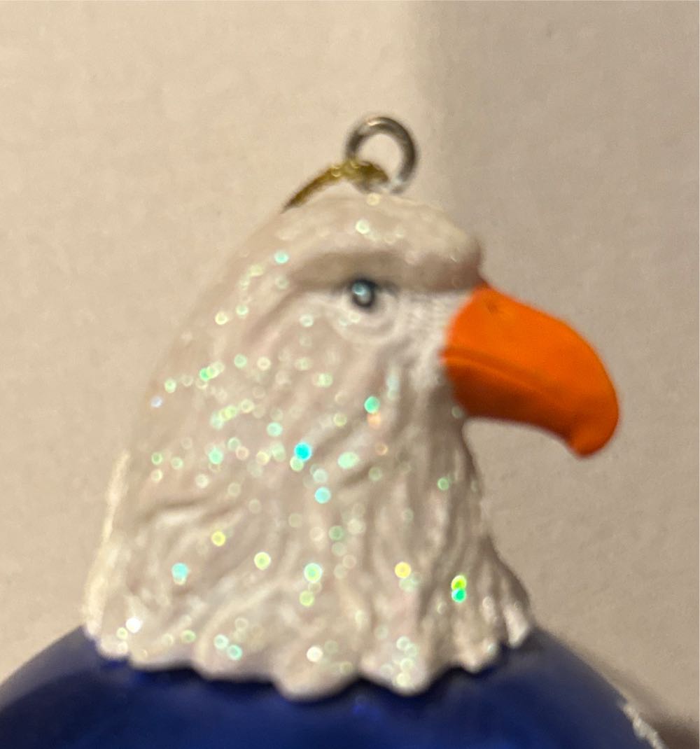 American Bald Eagle  (Patriotic) ornament collectible - Main Image 3