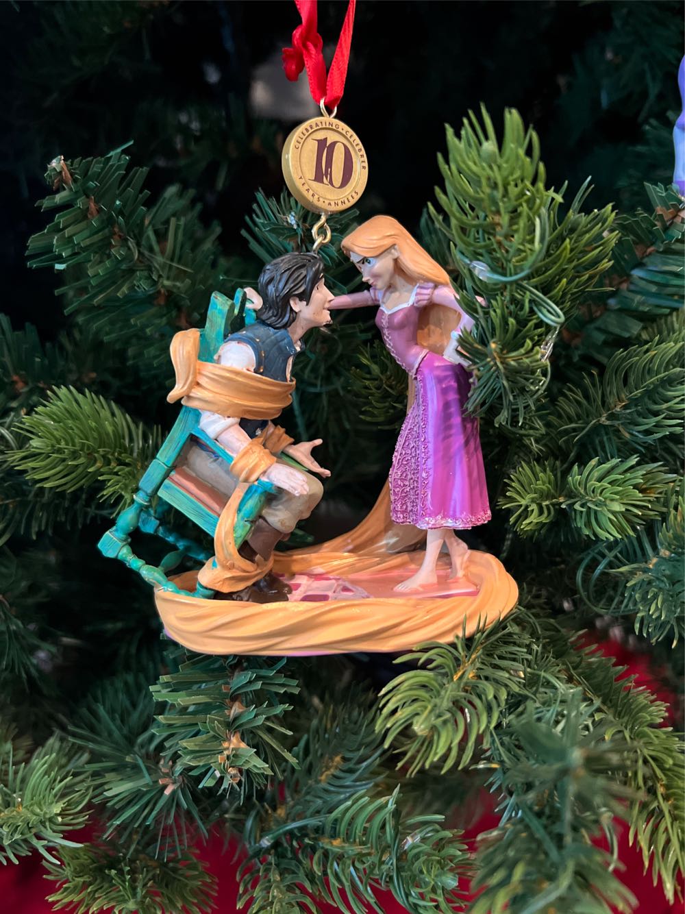 Tangled 10th Anniversary   ornament collectible - Main Image 1