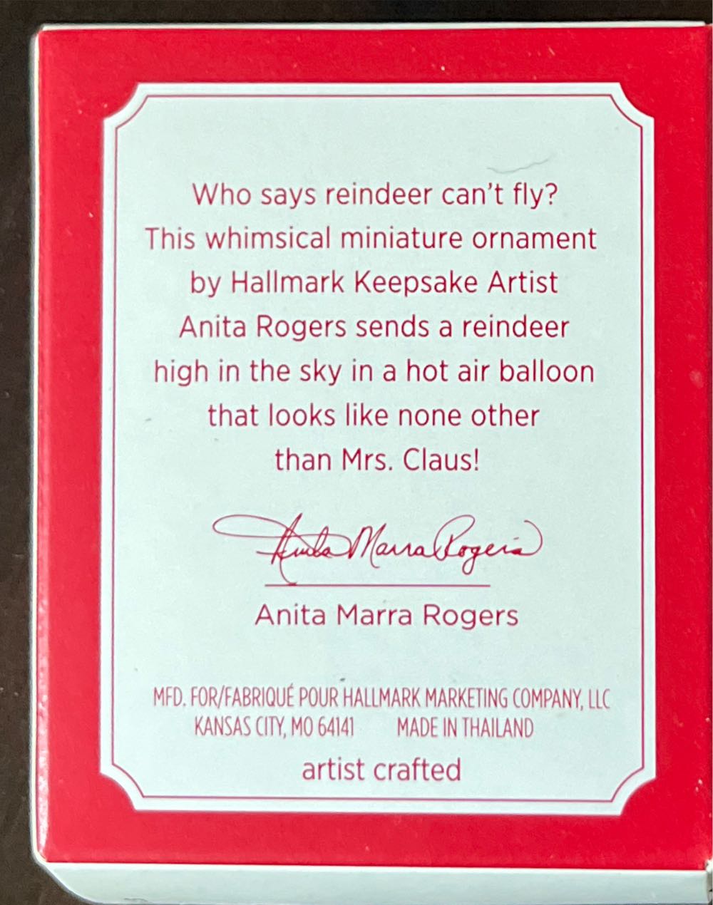 Up And Away  (Member Exclusive) ornament collectible - Main Image 4