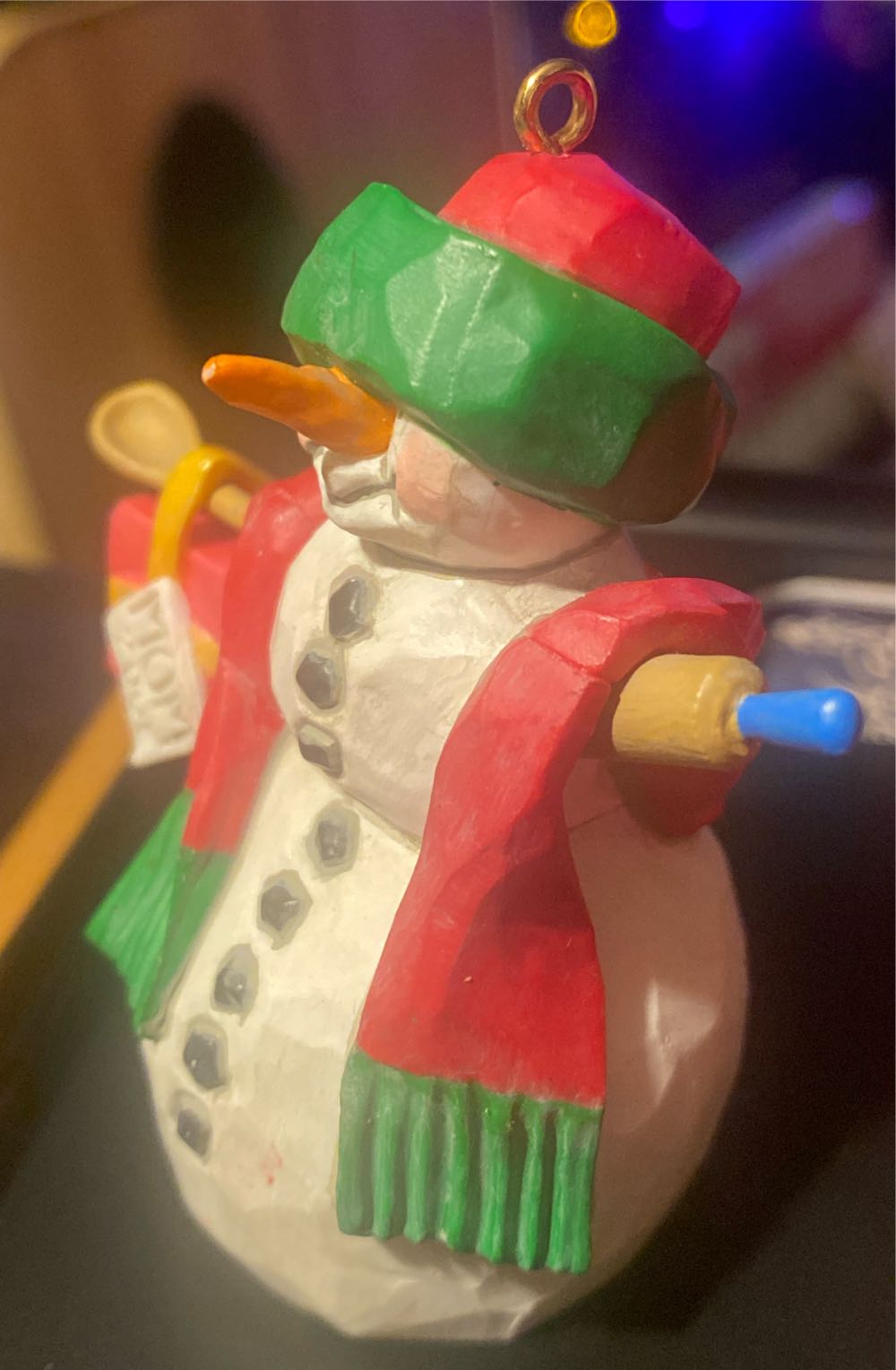 Hallmark Mom 2001 - Snowman (Snowman- Family) ornament collectible - Main Image 4