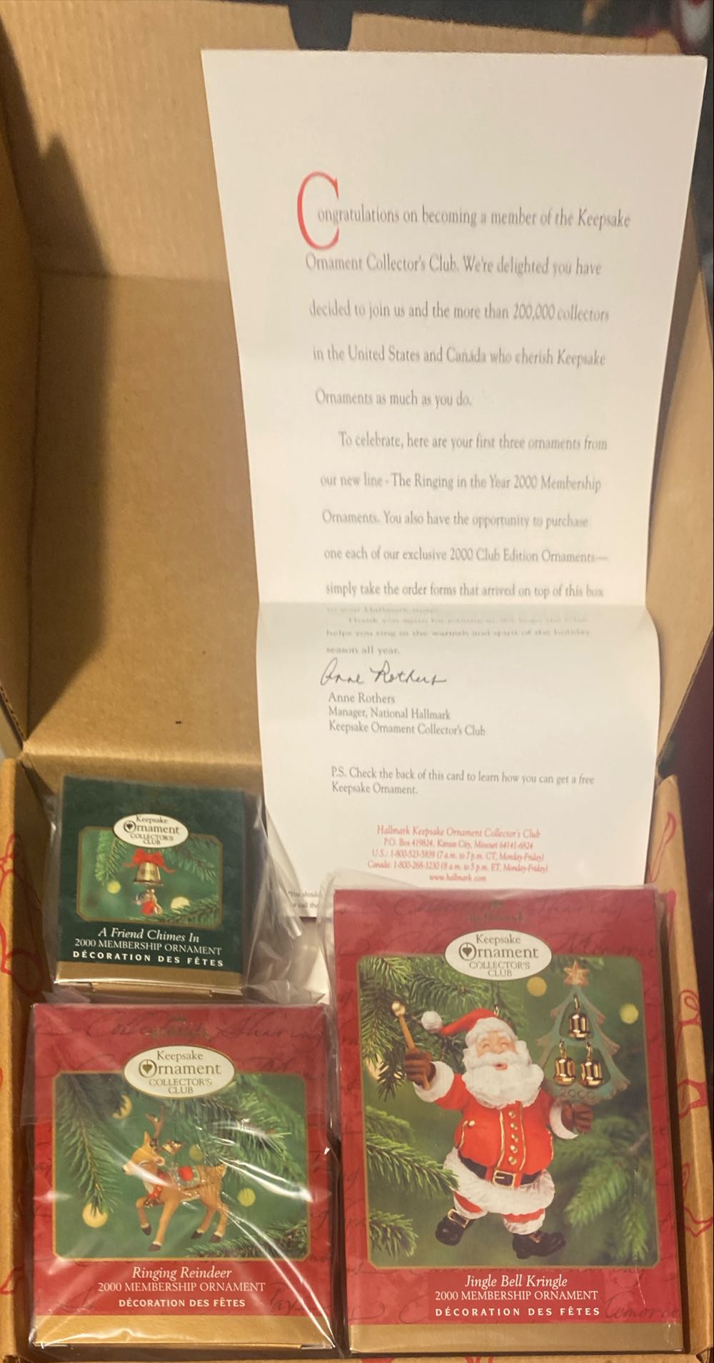 Hallmark Keepsake Ornament Collector’s Club Membership Kit - Membership Kit (Keepsake Ornament Collector’s Club) ornament collectible - Main Image 3