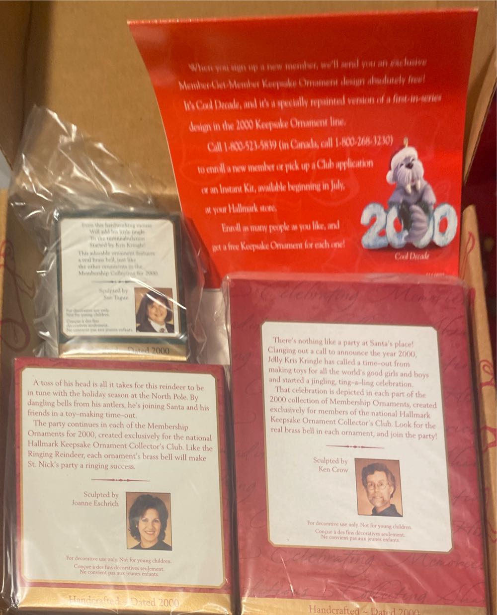 Hallmark Keepsake Ornament Collector’s Club Membership Kit - Membership Kit (Keepsake Ornament Collector’s Club) ornament collectible - Main Image 4