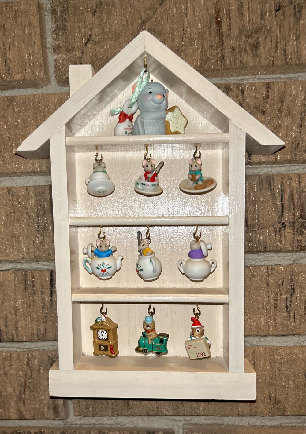 Mini Houses 1-2-3  ornament collectible - Main Image 3