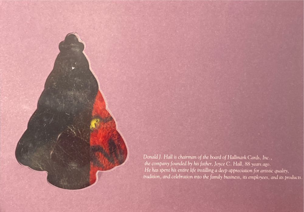 Our 25th Anniversay Card & Ornament - Club Ornament (Keepsake Ornament Collector’s Club) ornament collectible - Main Image 2