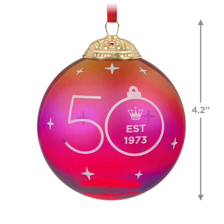 50th Anniversary Commemorative Ball - Commemorative Ball (Ball) ornament collectible - Main Image 2