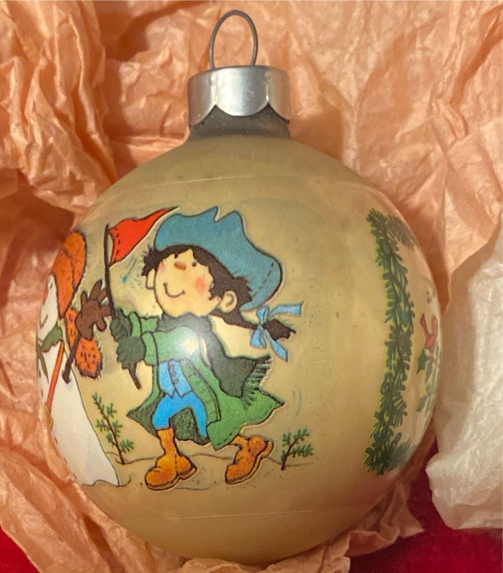 1976 Colonial Children - Charmers Bicentennial - Bicentenial (Glass Ball) ornament collectible - Main Image 2