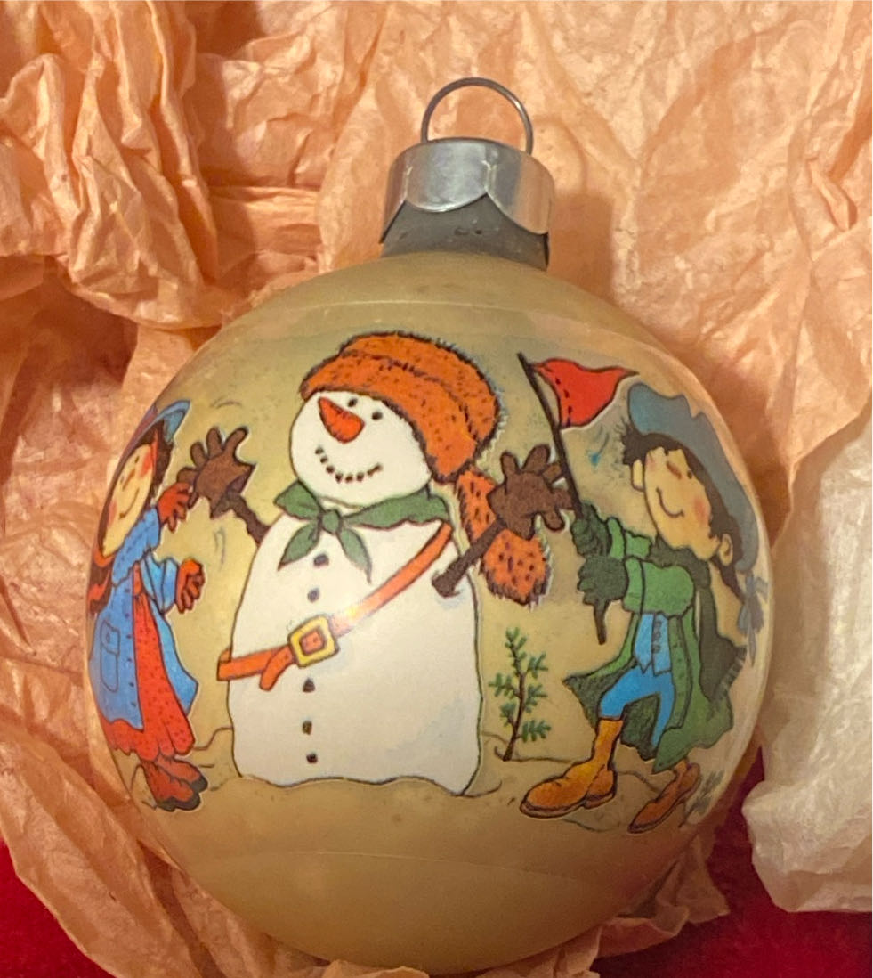 1976 Colonial Children - Charmers Bicentennial - Bicentenial (Glass Ball) ornament collectible - Main Image 3