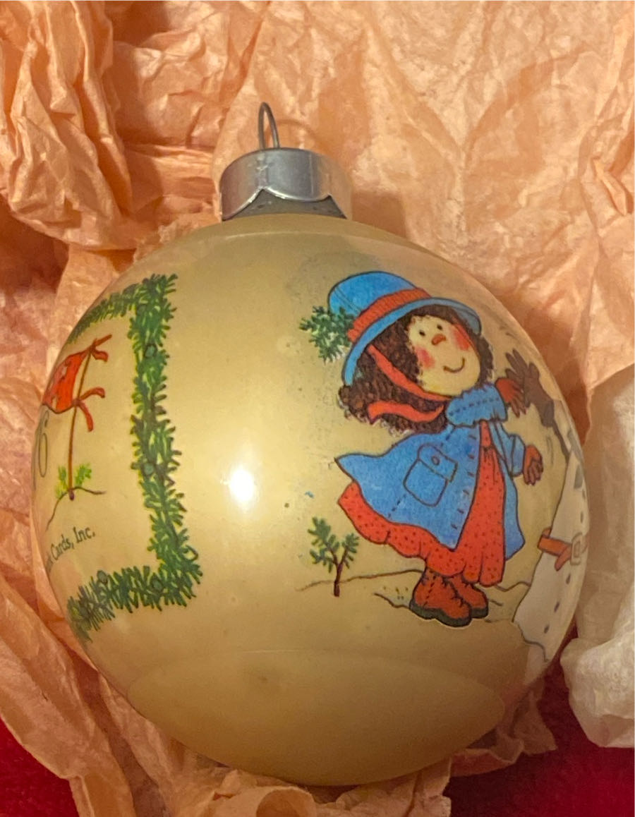 1976 Colonial Children - Charmers Bicentennial - Bicentenial (Glass Ball) ornament collectible - Main Image 4