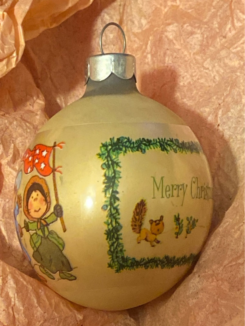 1976 Colonial Children - Charmers Bicentennial - Bicentenial (Glass Ball) ornament collectible - Main Image 4