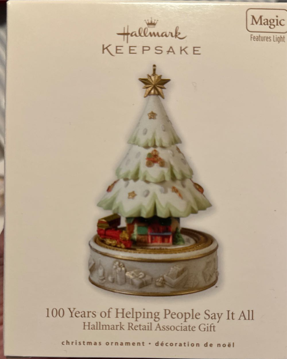100 Years Of Helping People Say It All - Associate Gift - Hallmark Retail Associate Gift (100 Years Of Helping People Say It All!) ornament collectible - Main Image 1