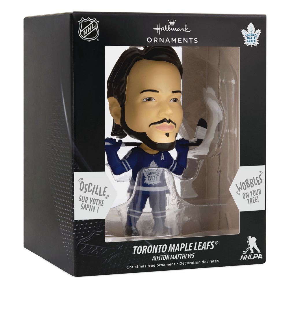 Austin Matthews - Toronto Maple Leafs (NHL) ornament collectible [Barcode 661127009064] - Main Image 3