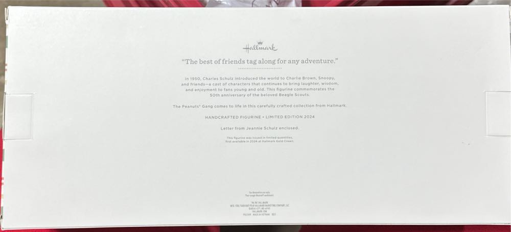 Z - Best Of Friends Tag Along For Any Adventure - Snoopy And The Beagle Scouts (Peanuts) ornament collectible [Barcode 661127016512] - Main Image 3