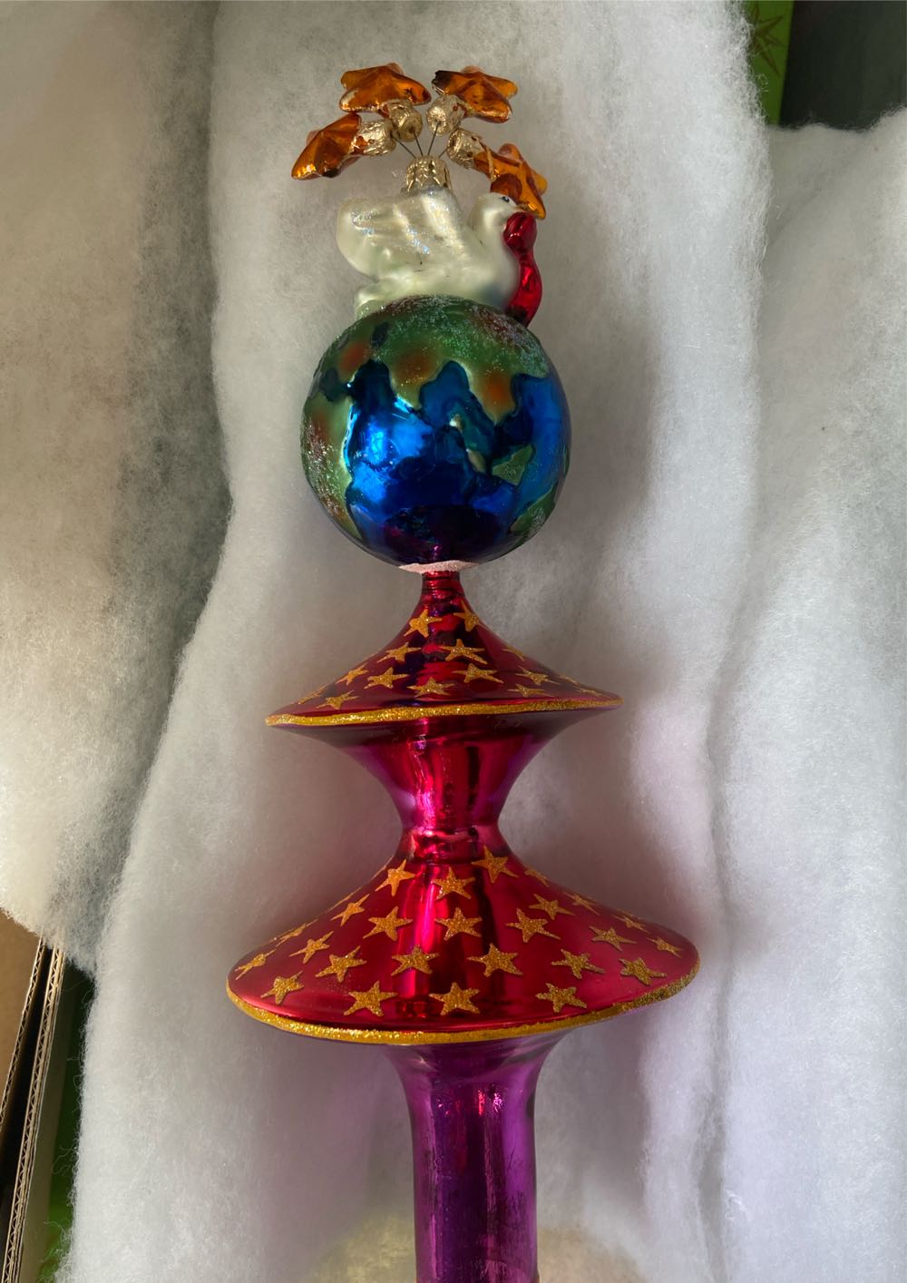 Finial-Splendor Of Peace  ornament collectible - Main Image 2