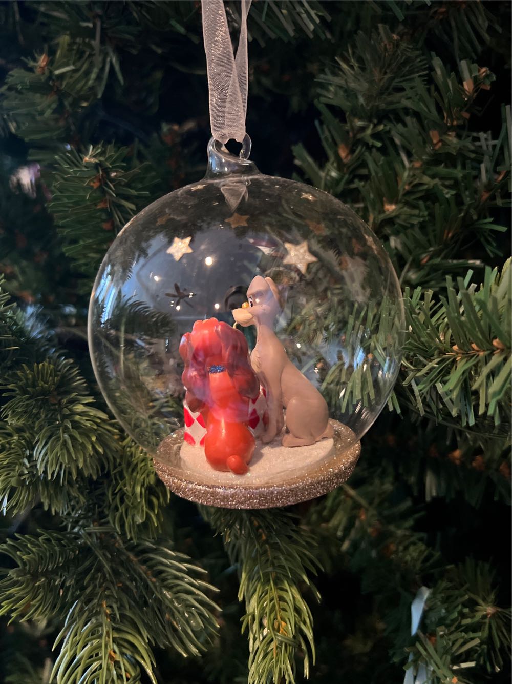 Lady And The Tramp Dome   ornament collectible - Main Image 2