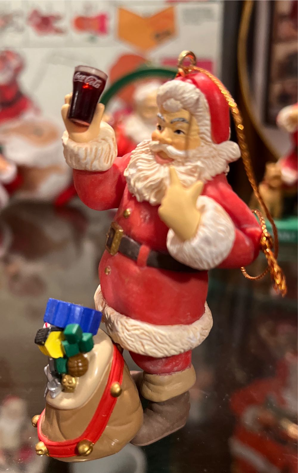 Coca Cola Santa Claus - Trim-A-Tree Collection (Coca Cola Santa) ornament collectible [Barcode 715429980269] - Main Image 4