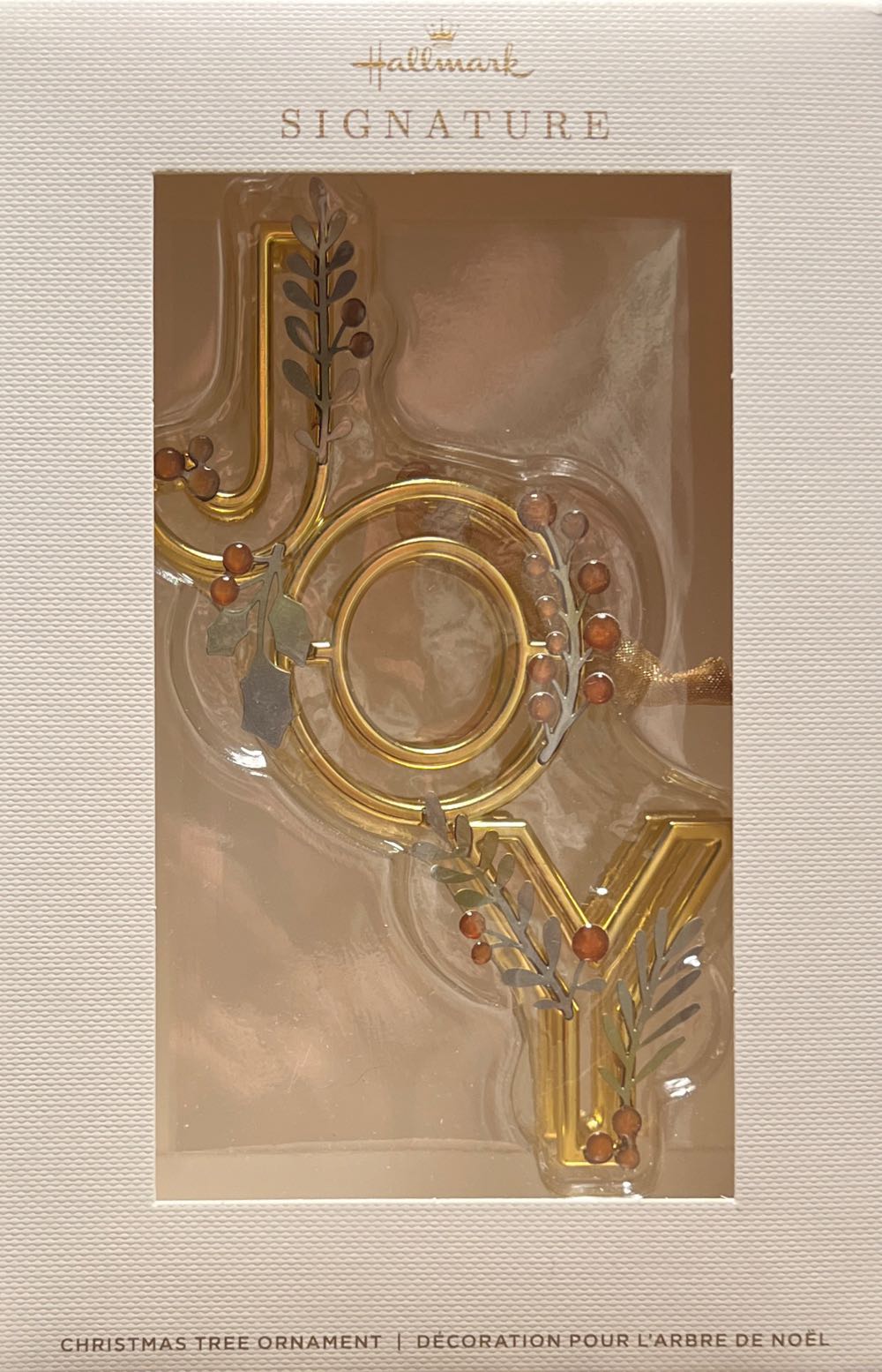 Joy - Hallmark Signature (Hallmark Signature) ornament collectible [Barcode 661127009729] - Main Image 2