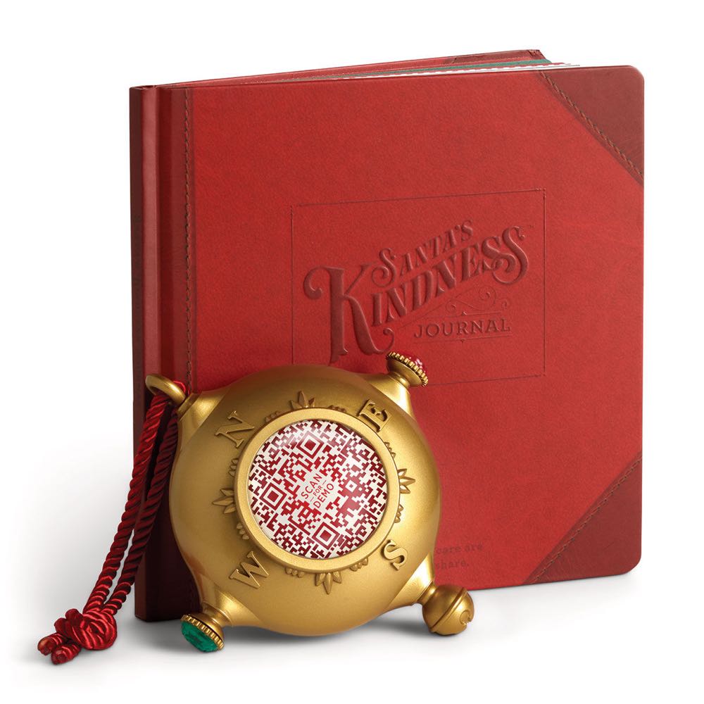 SANTA’S KINDNESS ORNAMENT & JOURNAL 2-Piece Set - Christmas Traditions (MAGIC: Interactive) ornament collectible [Barcode 638713672759] - Main Image 2