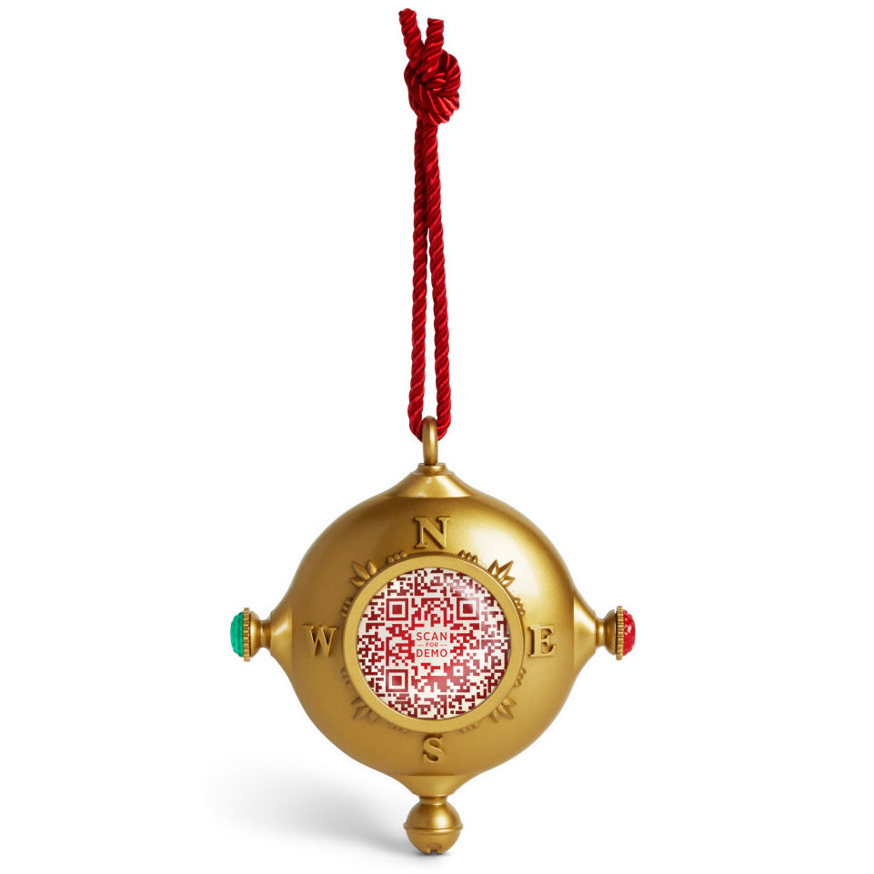 SANTA’S KINDNESS ORNAMENT & JOURNAL 2-Piece Set - Christmas Traditions (MAGIC: Interactive) ornament collectible [Barcode 638713672759] - Main Image 3