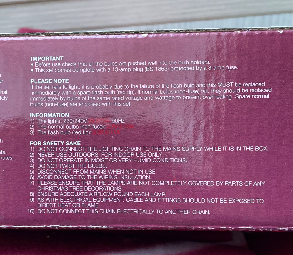 Christmas Lights  ornament collectible [Barcode 8717333029586] - Main Image 3