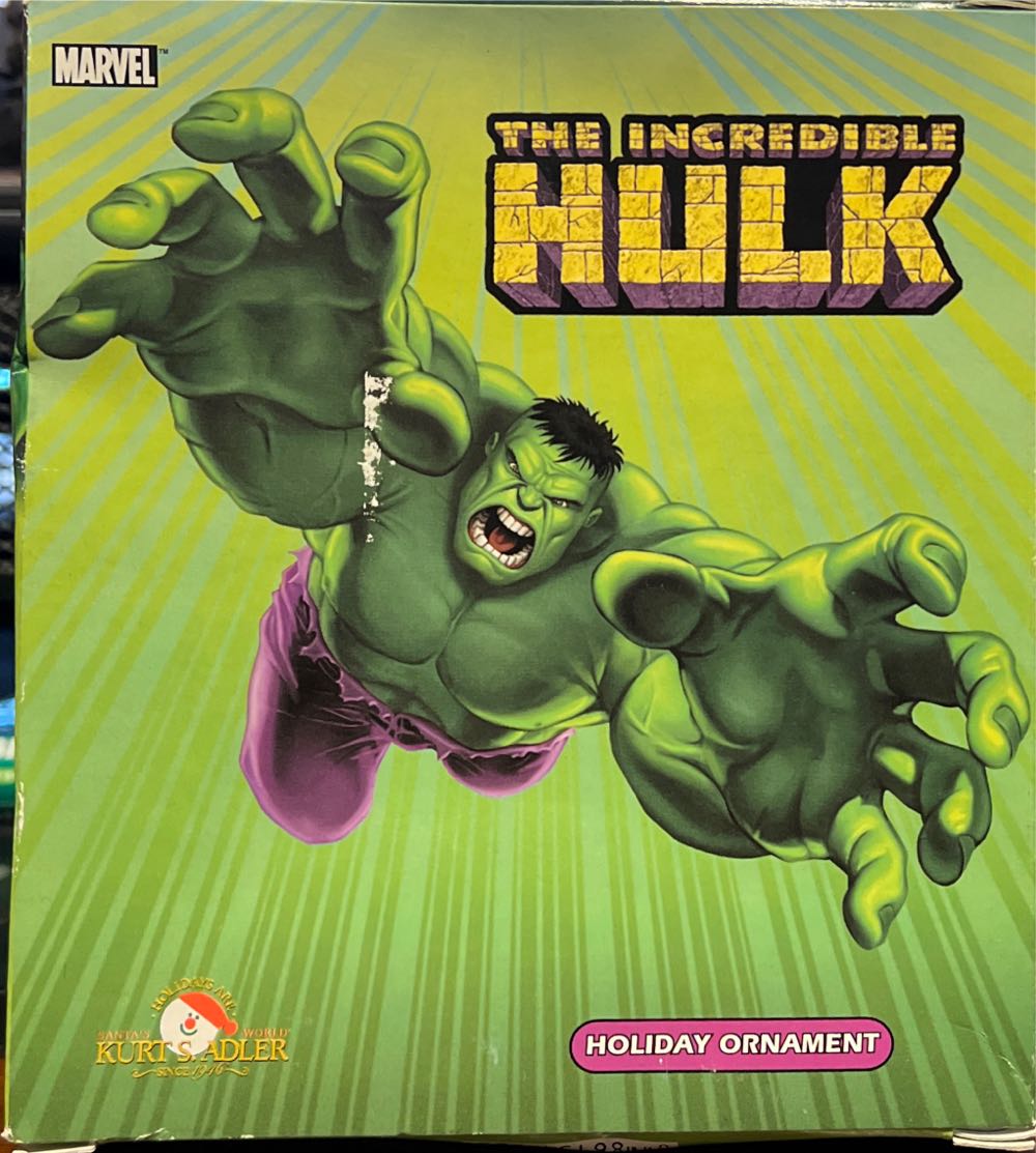 The Incredible Hulk - The Hulk (Marvel Super Heroes) ornament collectible [Barcode 086131523724] - Main Image 3