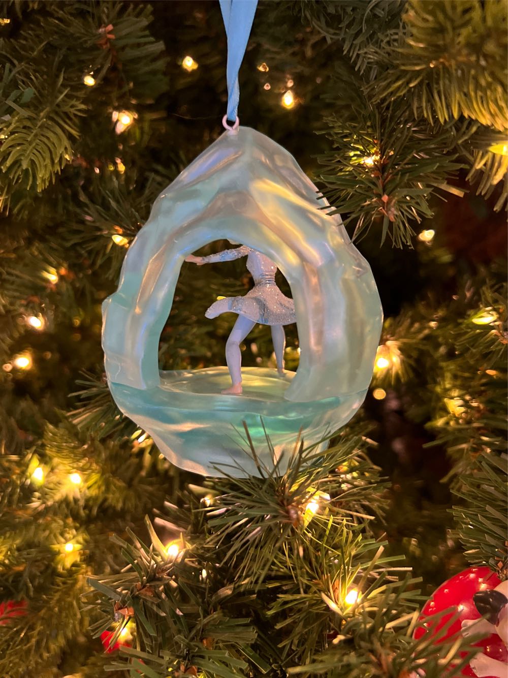 Frozen Elsa On Ice   ornament collectible - Main Image 2
