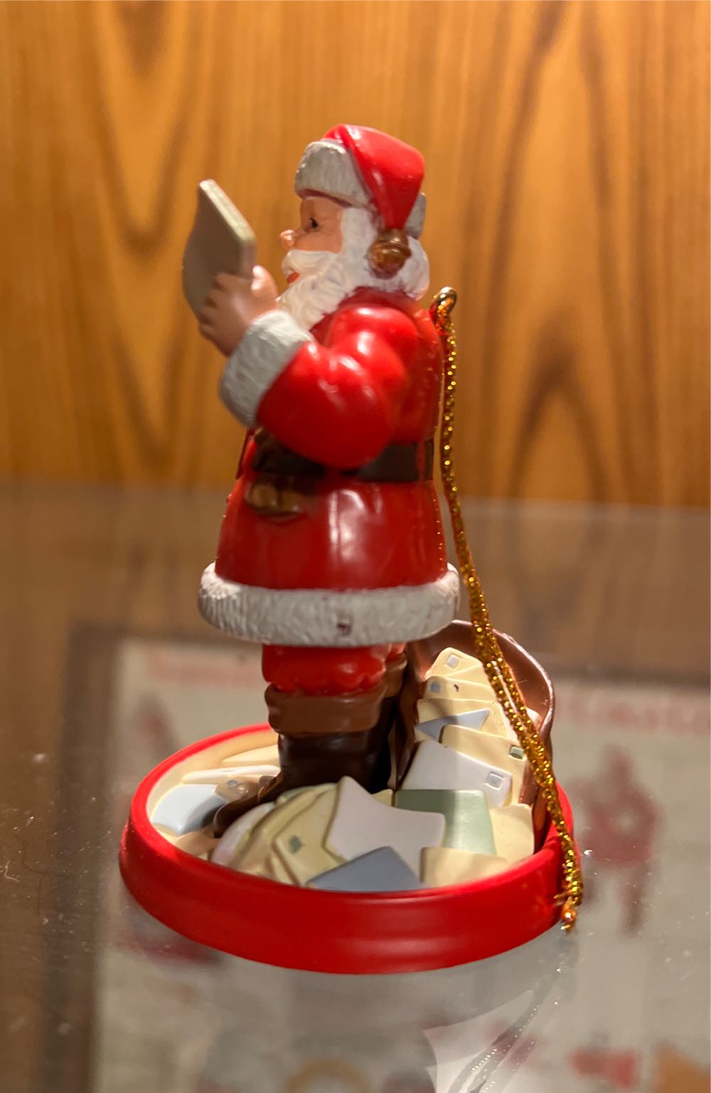 Coca Cola Santa Claus  (Coca Cola Santa) ornament collectible [Barcode 030075083516] - Main Image 3