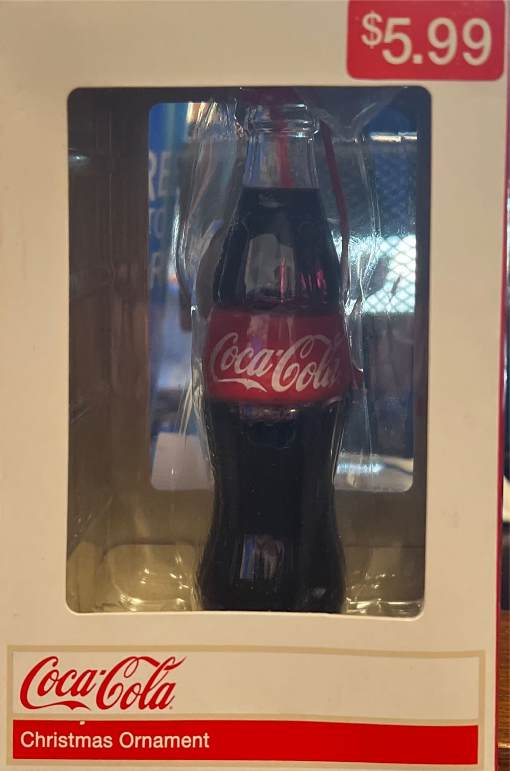 Kurt S. Adler Yamcc1102 Coca-cola Bottle Blow Mold Ornament 3.75” Red  ornament collectible [Barcode 086131138799] - Main Image 3