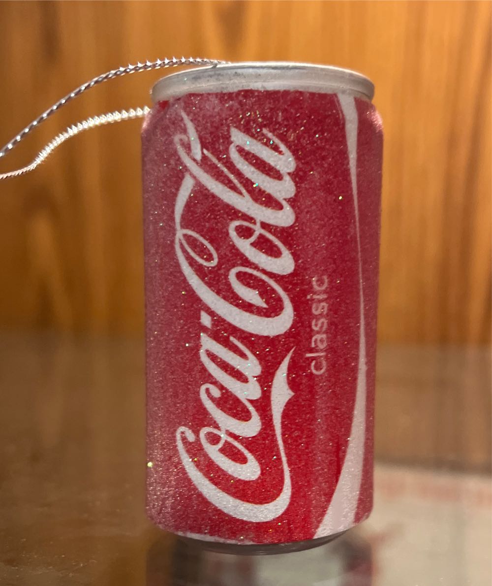 Kurt Adler Coca Cola Coke Can Christmas Tree Ornament Blow Molded Plastic New  (Kurt Adler) ornament collectible [Barcode 086131526046] - Main Image 4