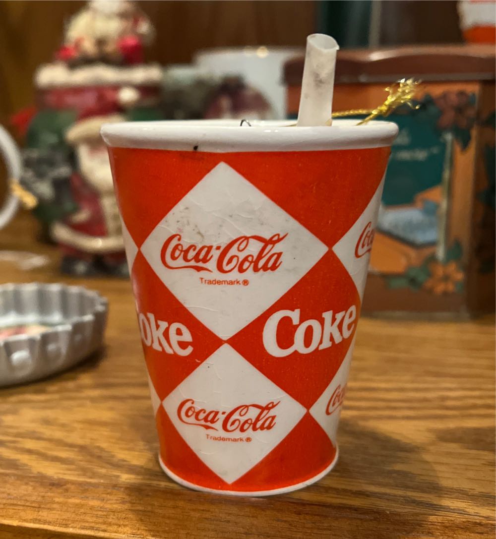 Coca Cola Fountain Drink   ornament collectible - Main Image 2