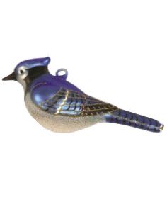 Glass Bluejay - Woodlands (Birds) ornament collectible - Main Image 3