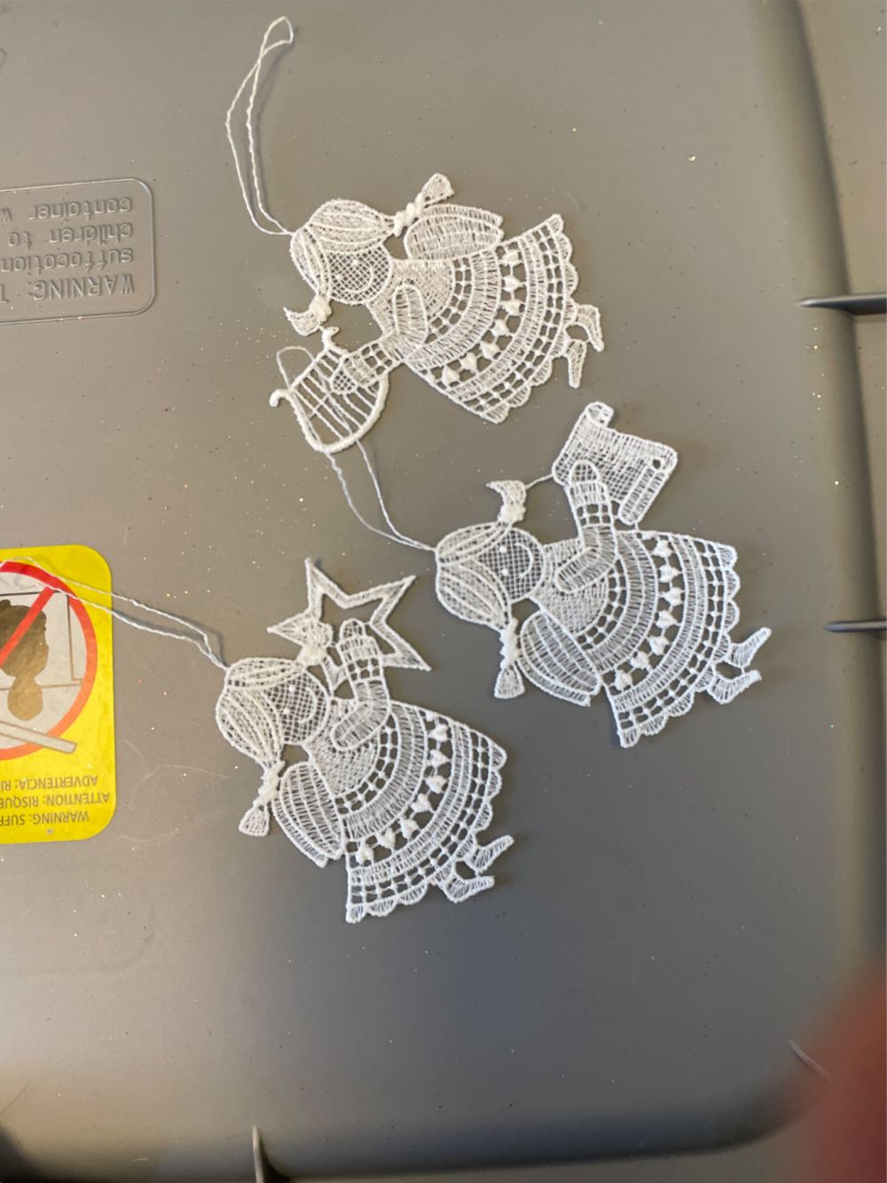 Ravishing Red Glass Onion Finial