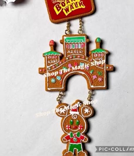 Disney Ornament Boardwalk Gingerbread House 2023  ornament collectible [Barcode 400959521197] - Main Image 1