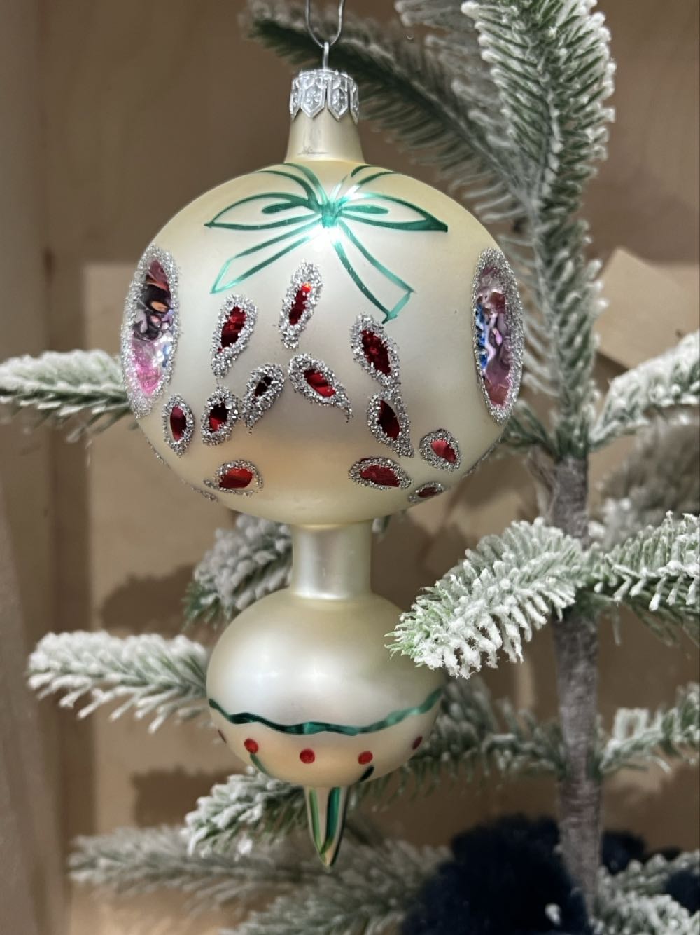 Double Indent Drop Reflector  ornament collectible - Main Image 2