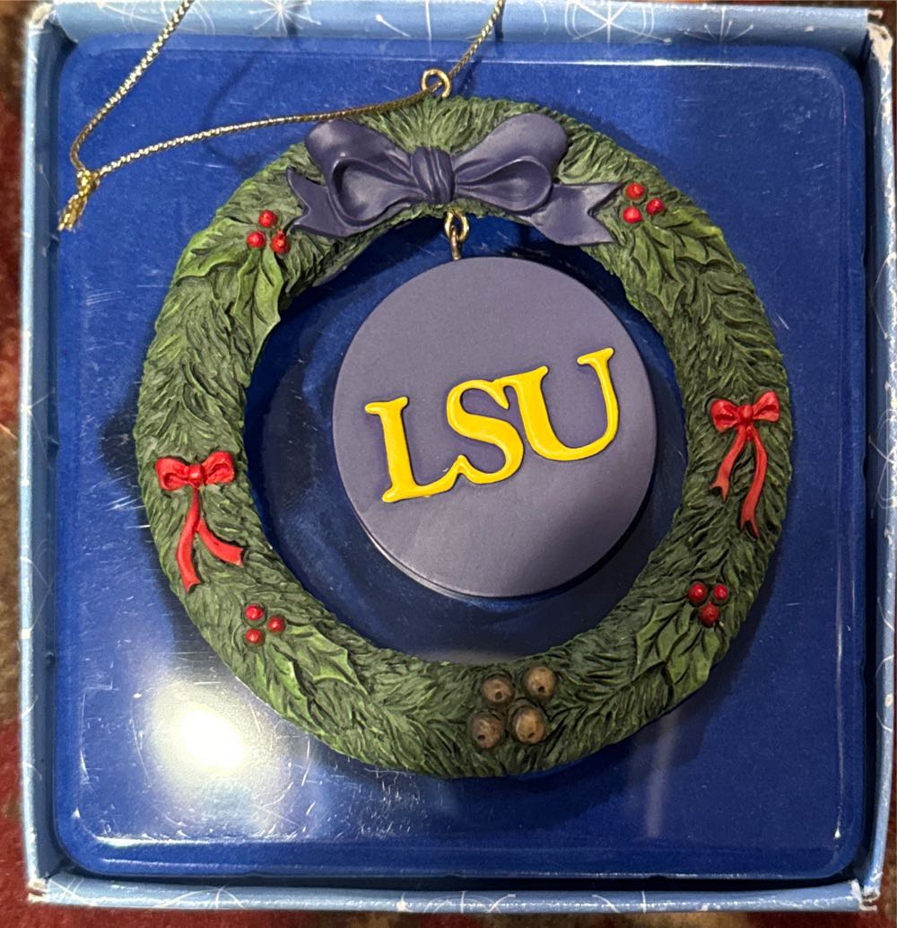Collegiate Licensing Co-LSU  ornament collectible [Barcode 840113031511] - Main Image 2