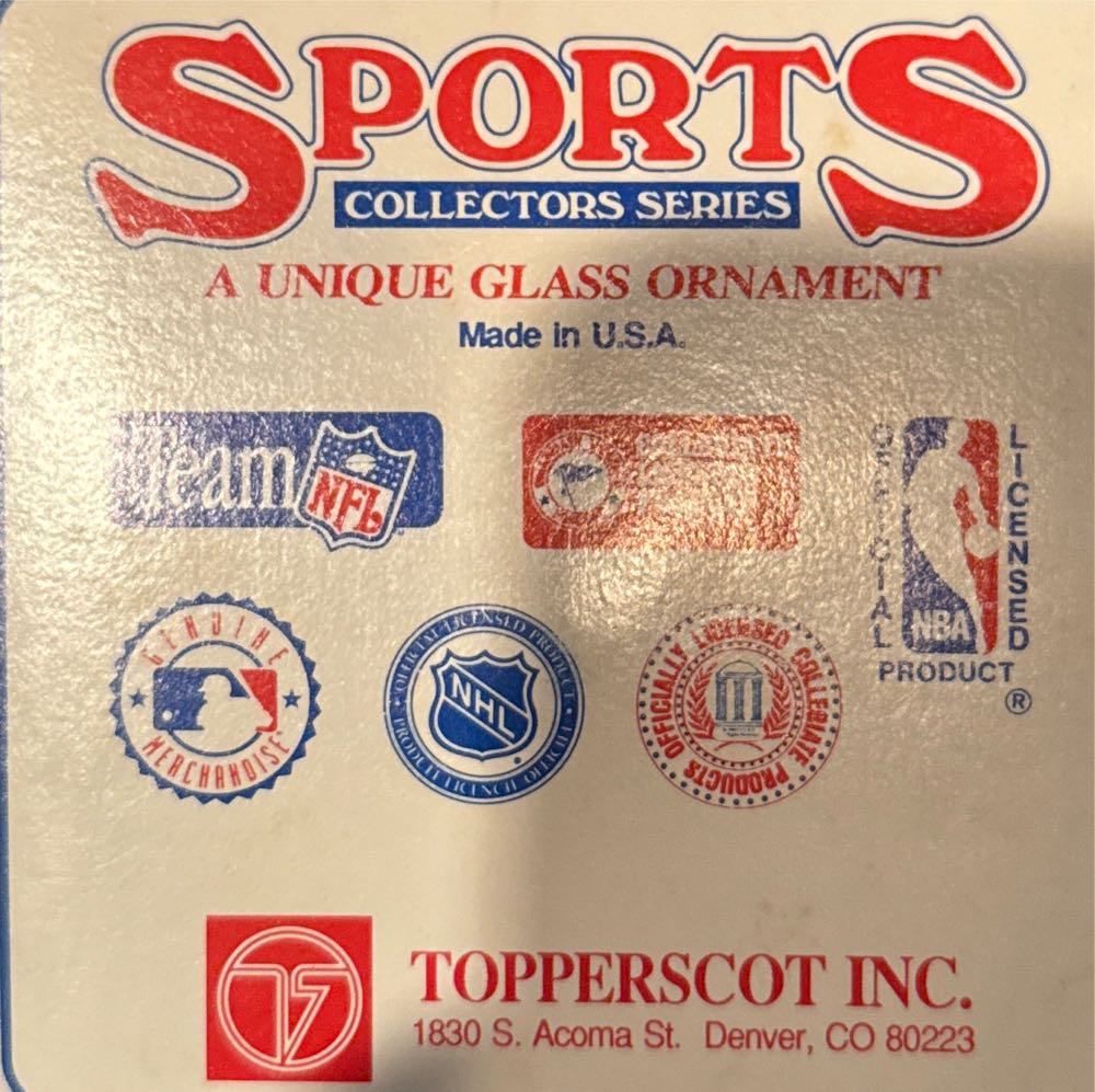 Sports Collectors Series  ornament collectible - Main Image 3