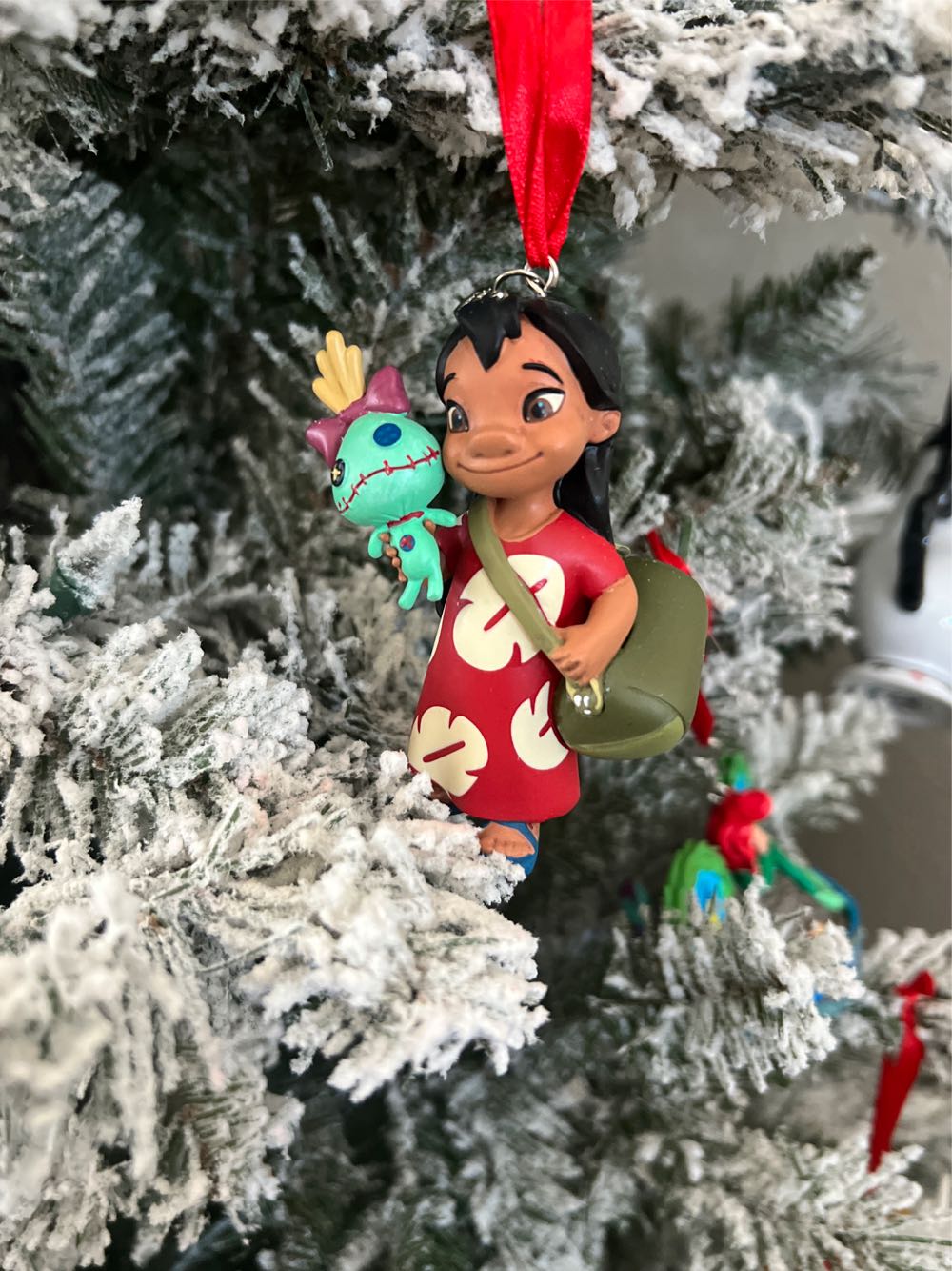 Lilo And Stitch Lilo With Scrump  ornament collectible - Main Image 1