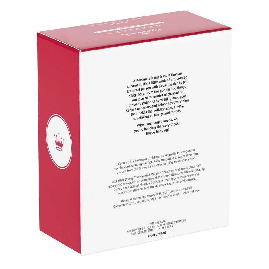 Halloween Collection Disney Haunted Mansion Hitchhiking Ghosts Hallmark - Disney the Haunted Mansion Collection (Disney’s The Haunted Mansion) ornament collectible - Main Image 3