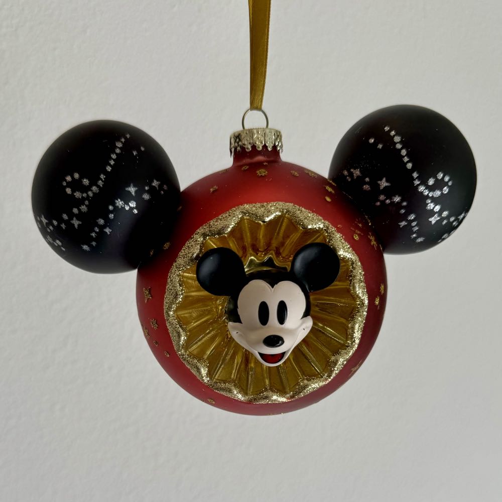 Mickey Sunburst Mouse Icon Ball  ornament collectible [Barcode 465061902029] - Main Image 2