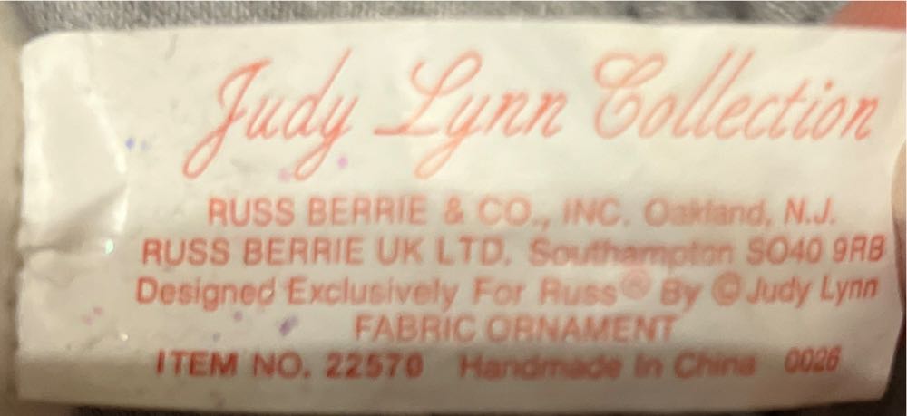 Russ Snowman - Judy Lynn Collection ornament collectible - Main Image 2