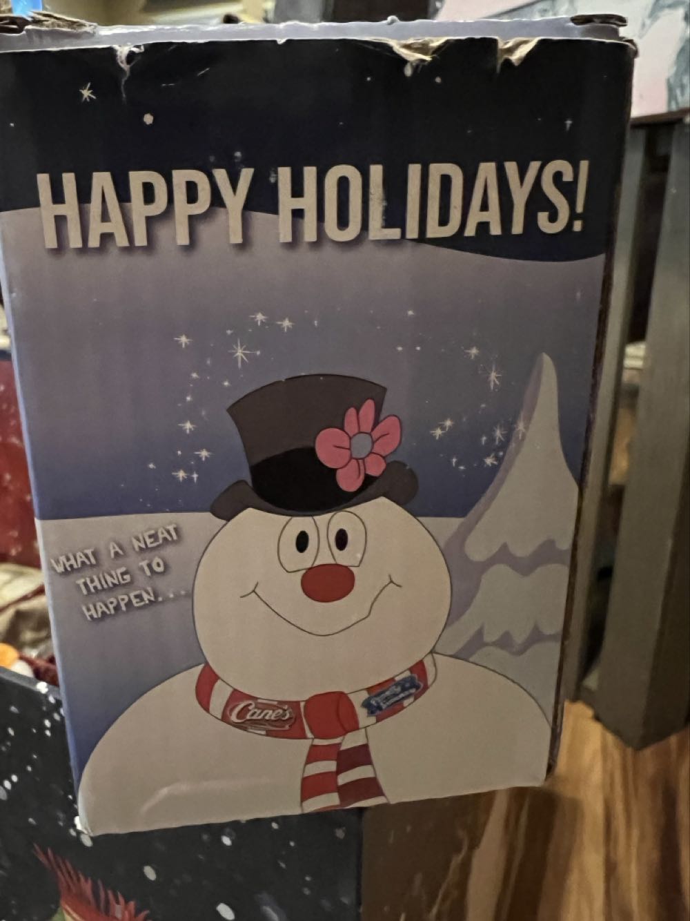 Canes Frosty The Snowman  ornament collectible - Main Image 2