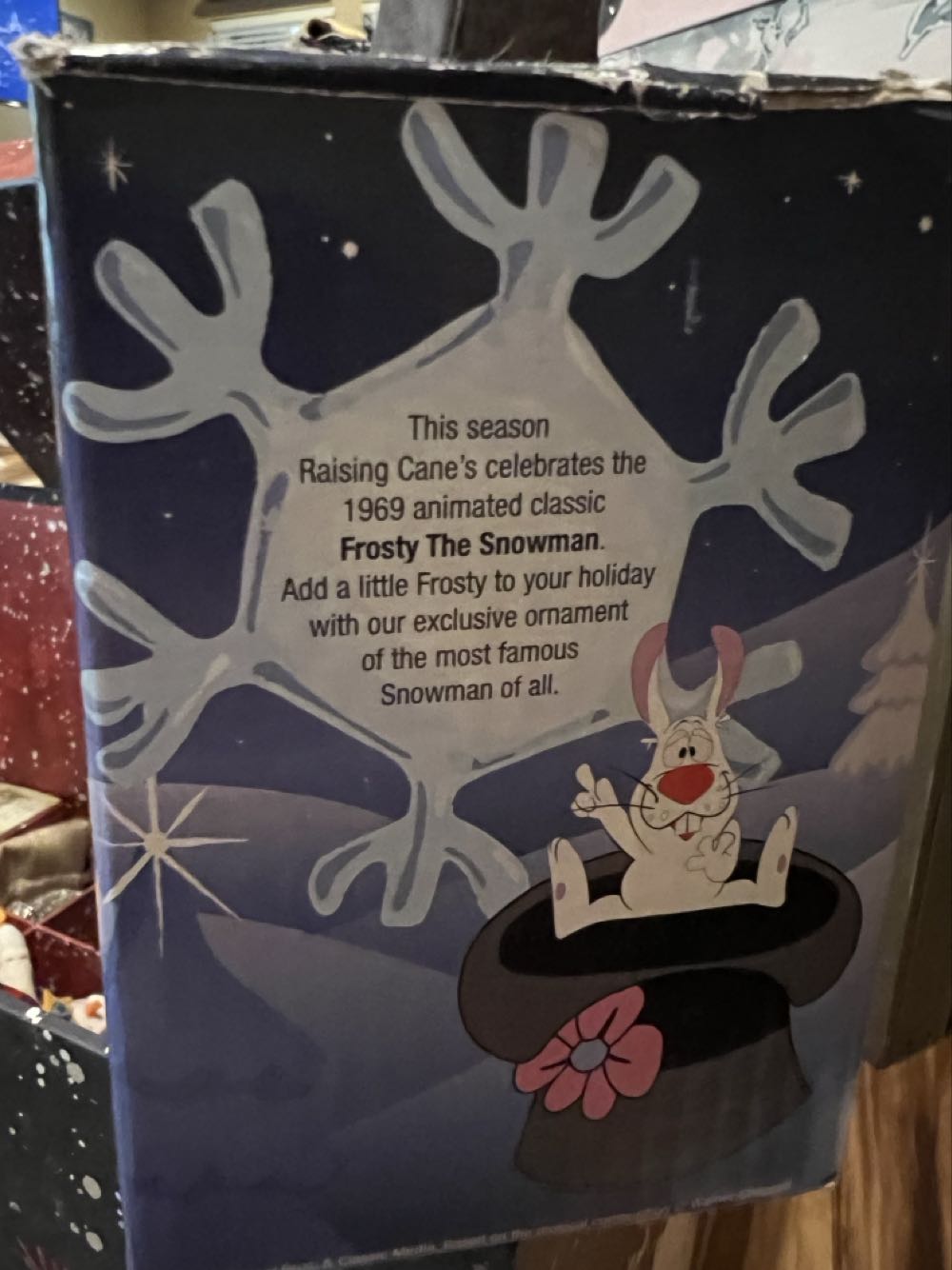 Canes Frosty The Snowman  ornament collectible - Main Image 3
