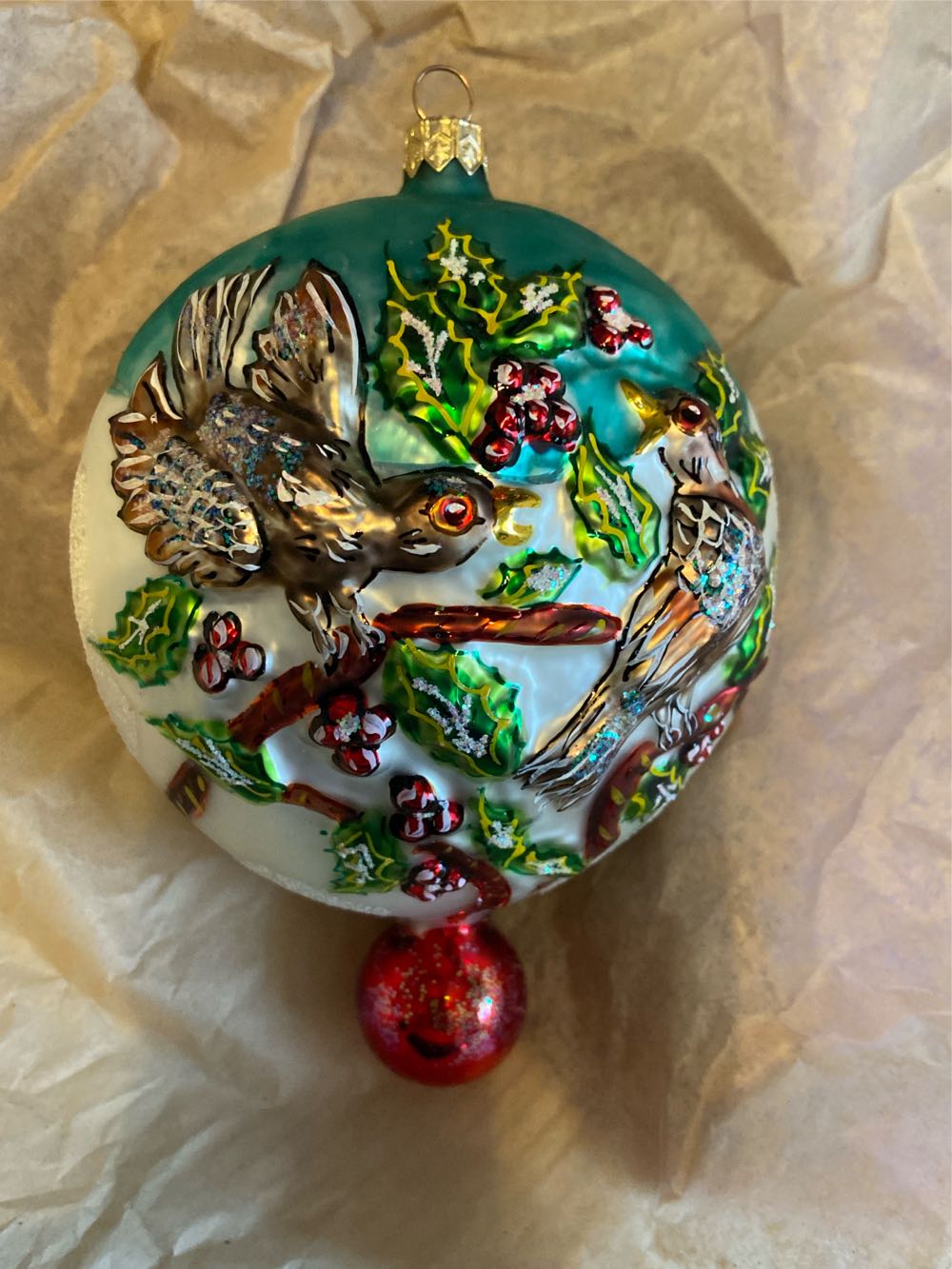 12 Days Of Christmas: 4 Four Calling Birds  (The 12 Days Of Christmas) ornament collectible - Main Image 2