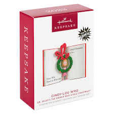 Cindy-Lou Who - Dr. Seuss’s How The Grinch Stole Christmas (Grinch) ornament collectible [Barcode 763795813353] - Main Image 3