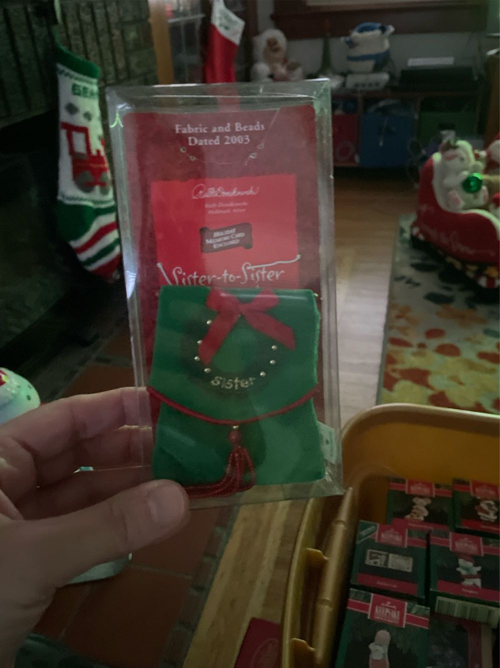 Hallmark Jurassic World T-rex Bouncing Buddy Christmas Ornament