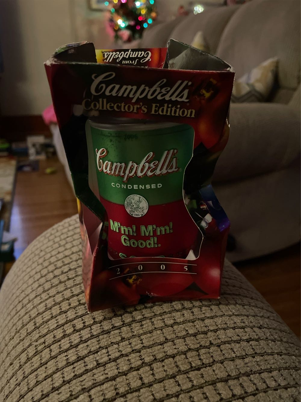 Campbell’s Glass Can Collector’s Edition Ornament 2005  ornament collectible - Main Image 1