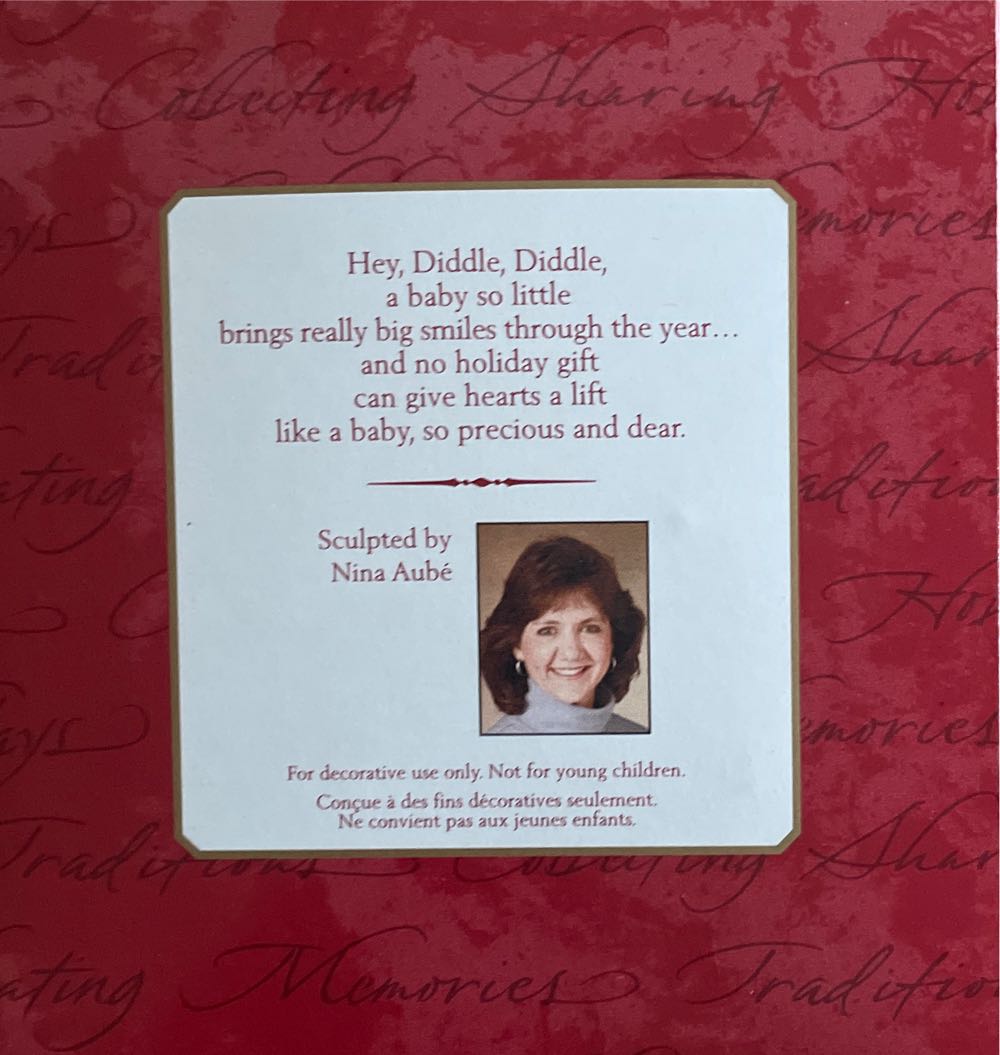 Hallmark Baby’s First Christmas 2001 Photo Holder  ornament collectible - Main Image 2